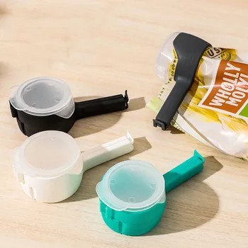 

Mini Snack Sealing Clip Machine Bag Clips Sealer Food Packaging Storage Bag Clips Kitchen Food Fresh Keeping Sealer Gadgets