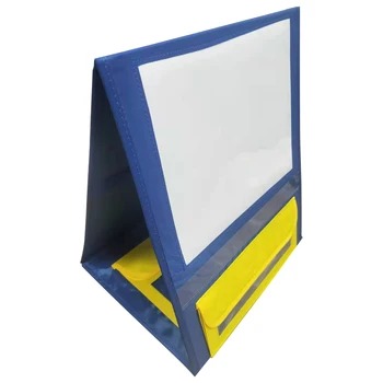 

Magnetic Desktop Learning Family Home Small Activities Foldable Tabletop Double Sided Multiuse Educational Tool Pocket Chart