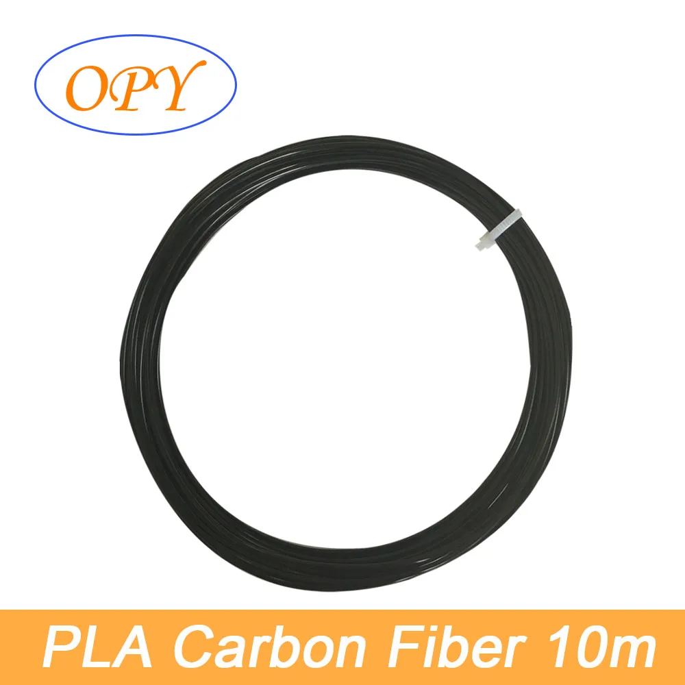 OPY Carbon Fiber Filament 3d Printer Thread 1.75Mm Plastic 1kg Black 