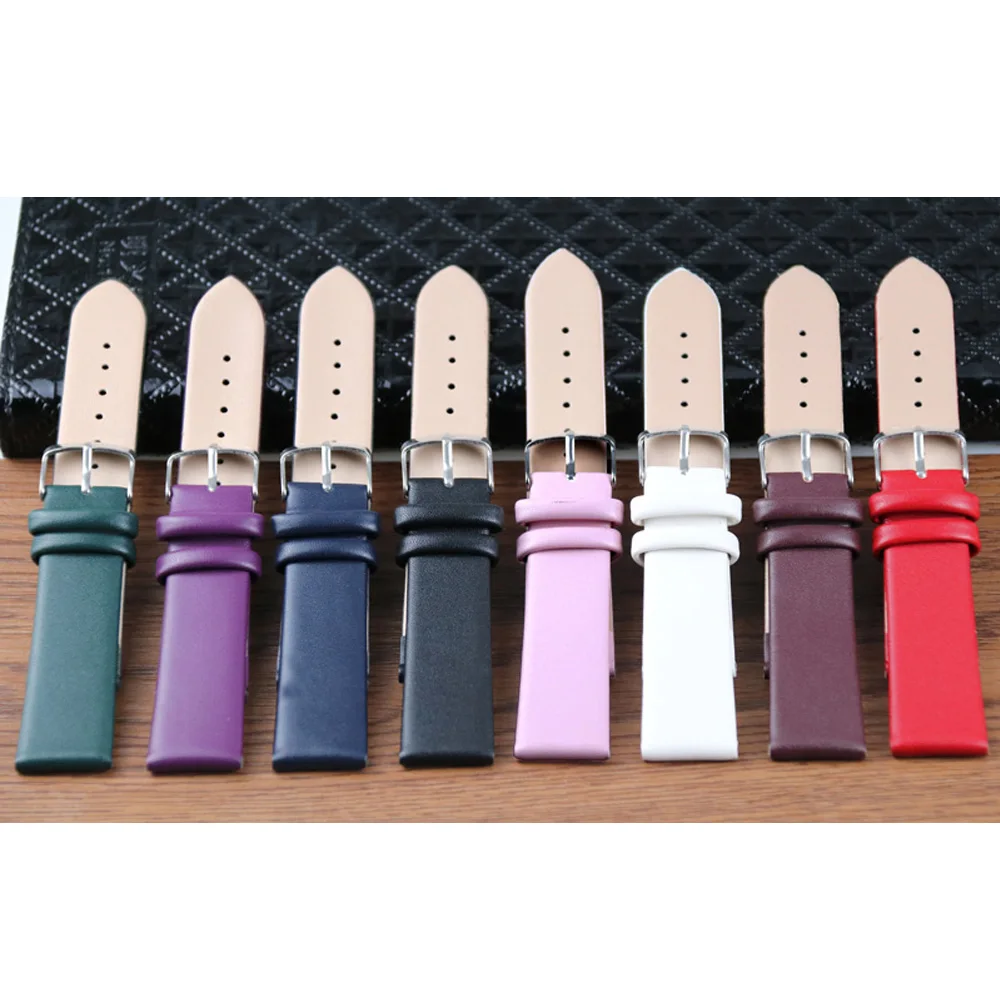 Premium Leather Watch Strap - Elegant Wristband Accessory