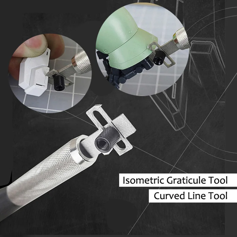 Gundam Model Tool Model Mirror Scribing Knife Curved Surface