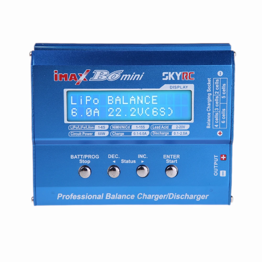 

New SKYRC iMAX B6 Mini Professional Balance Charger / Discharger for RC lipo Battery Charging