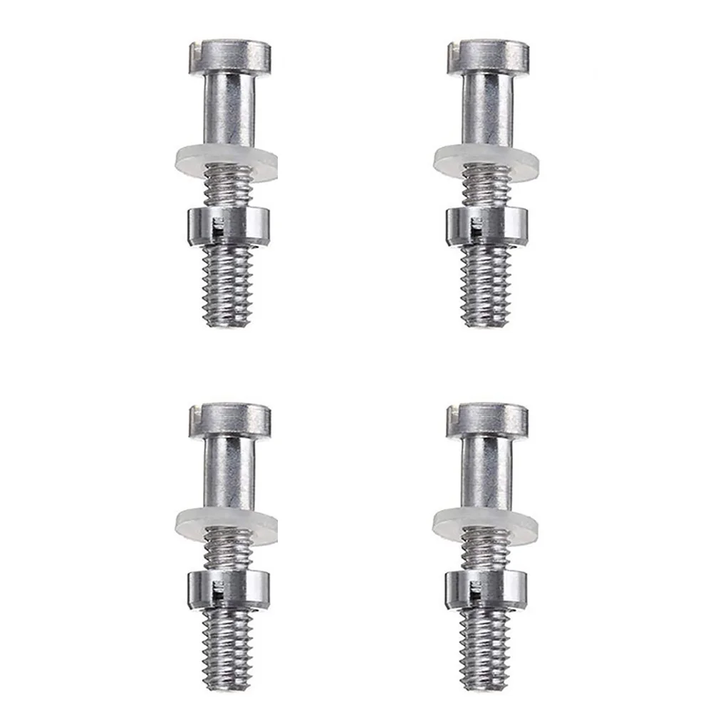 4Pcs Audio Replacement Professional Rapair Tool Metal Headshells Mounting Screws Turntable Phonograph Hardware Music LP DIY