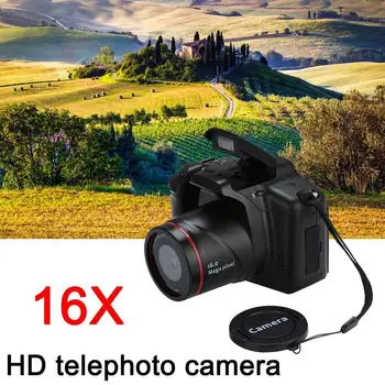

New Portable Digital Camera Camcorder Full HD 1080P 16 Camera Zoom Video Sensor Megapixel Interface CMOS 16X AV V4V9