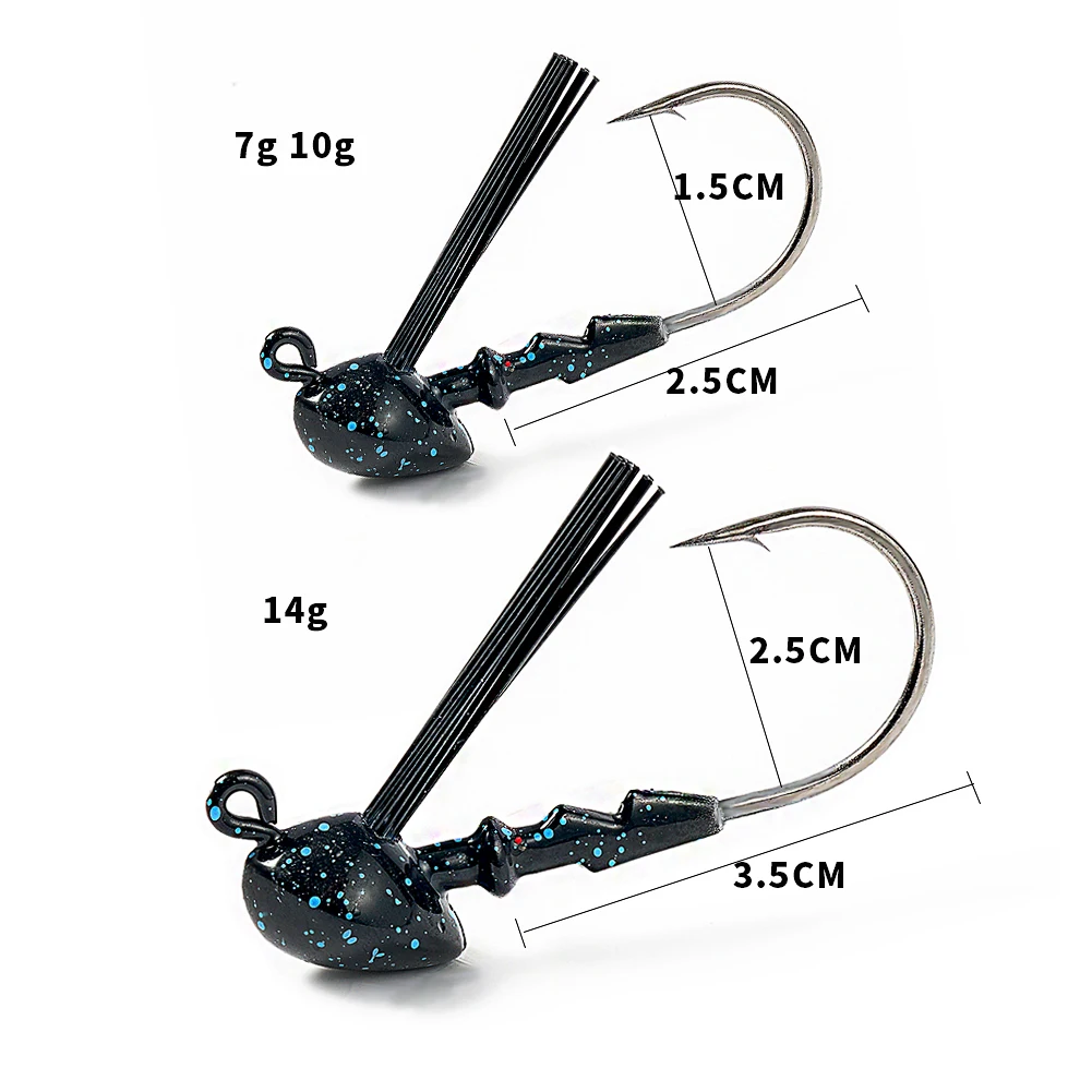 SUNMILE Bass Fishing Jigs Flipping Jigs Swim Jigs, 7g/10g