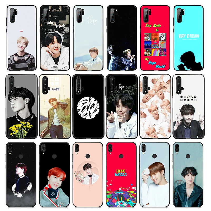 J hope Jung Ho Seok K Pop Soft Silicone Case for Huawei Honor 10 9X 9 8 8X Lite 7X 7C 7A 6A Note |