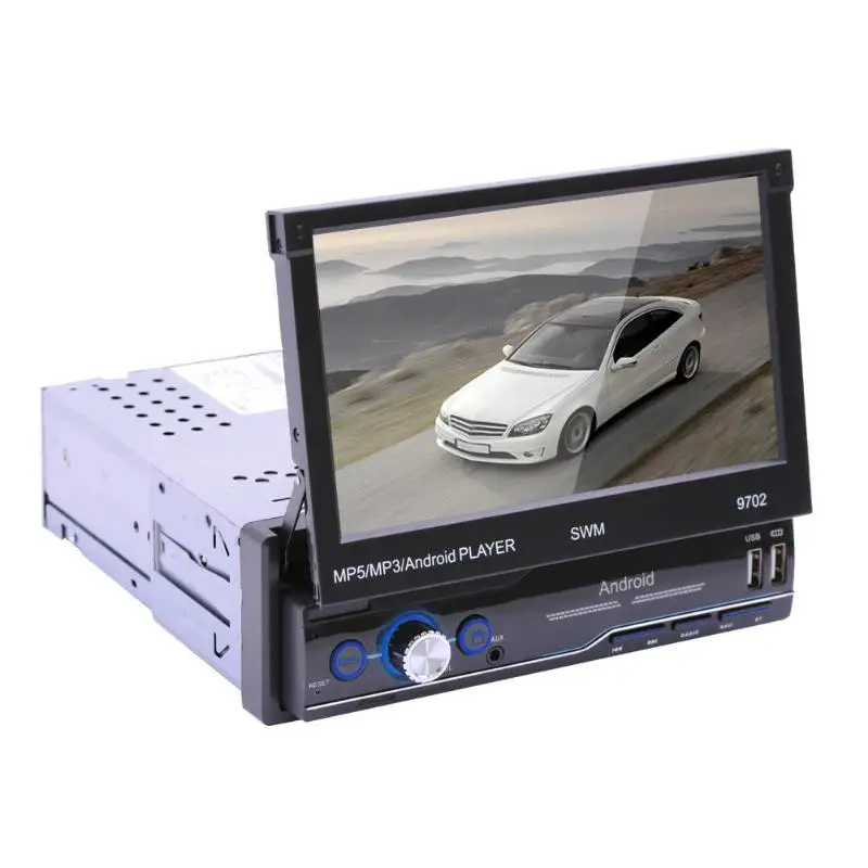 

9702 7 inch GPS Smooth Appearance Superb Craftsmanship Android 8.1 Car Stereo Audio FM BT 4.0 MP5 Player Head Unit