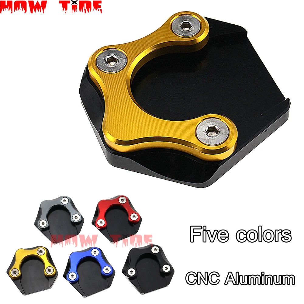 

Motorcycle bracket foot side bracket extension pad support plate for SUZUKI GSR750 GSR 750 2011 2012 2013 2014 2015 2016