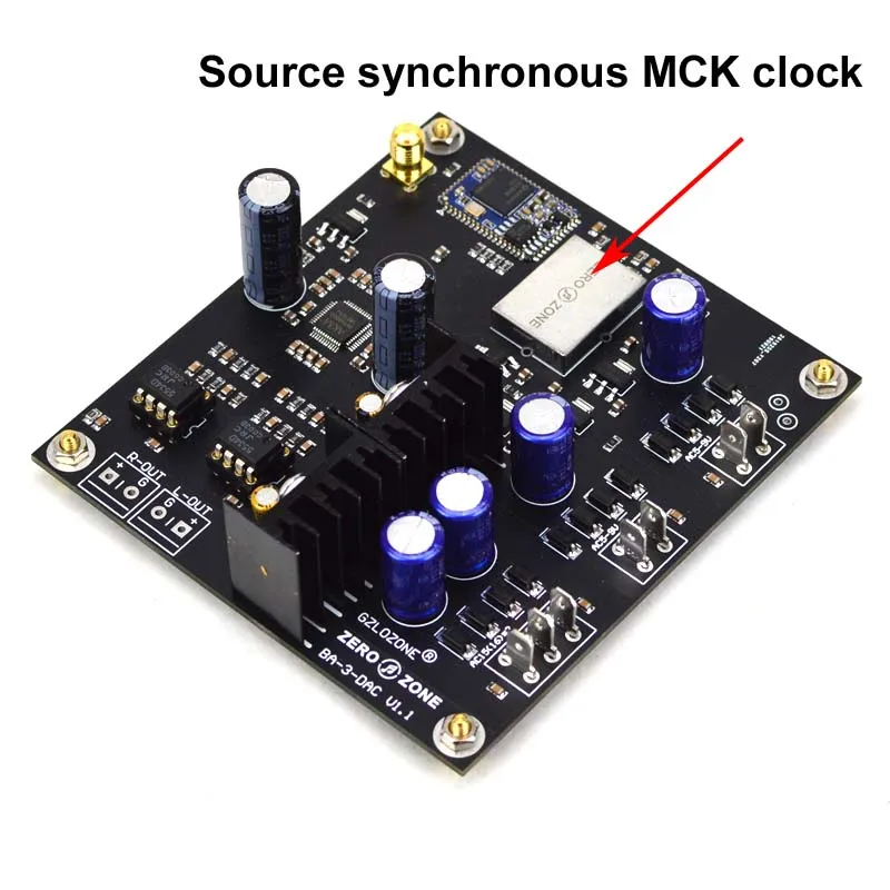 ZERO-ZONE BA-3 DAC чистый Bluetooth 5,0+ AK4493EQ декодер аудио Hi-Fi декодер
