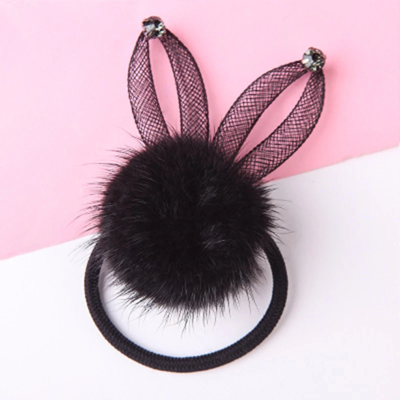 Мода 5 шт./компл. милый кот EarsHair веревки; Детские флисовые джеггинсы с эластичной резинкой Для женщин аксессуар для волос группа нарисованной длинноволосой девочкой, инструмент для Головные уборы клип повязка на голову