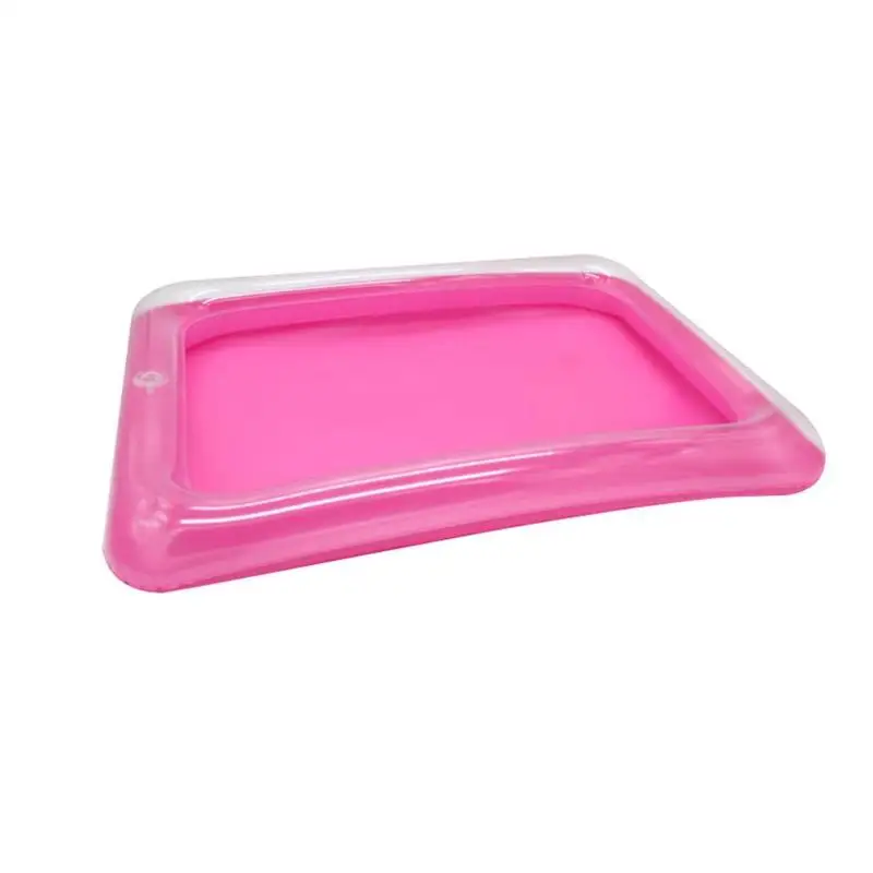 

Kids Indoor Inflatable Sandbox Large Castle Sand Box Tray Form Table Toys