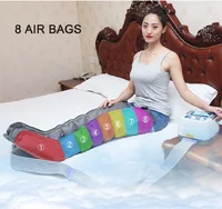 8 Air bags Electric Air Compression Massager Tall Man Waist Leg Pump Wraps Foot Ankles Calf Massage Presoterapia Pain Relaxation 2
