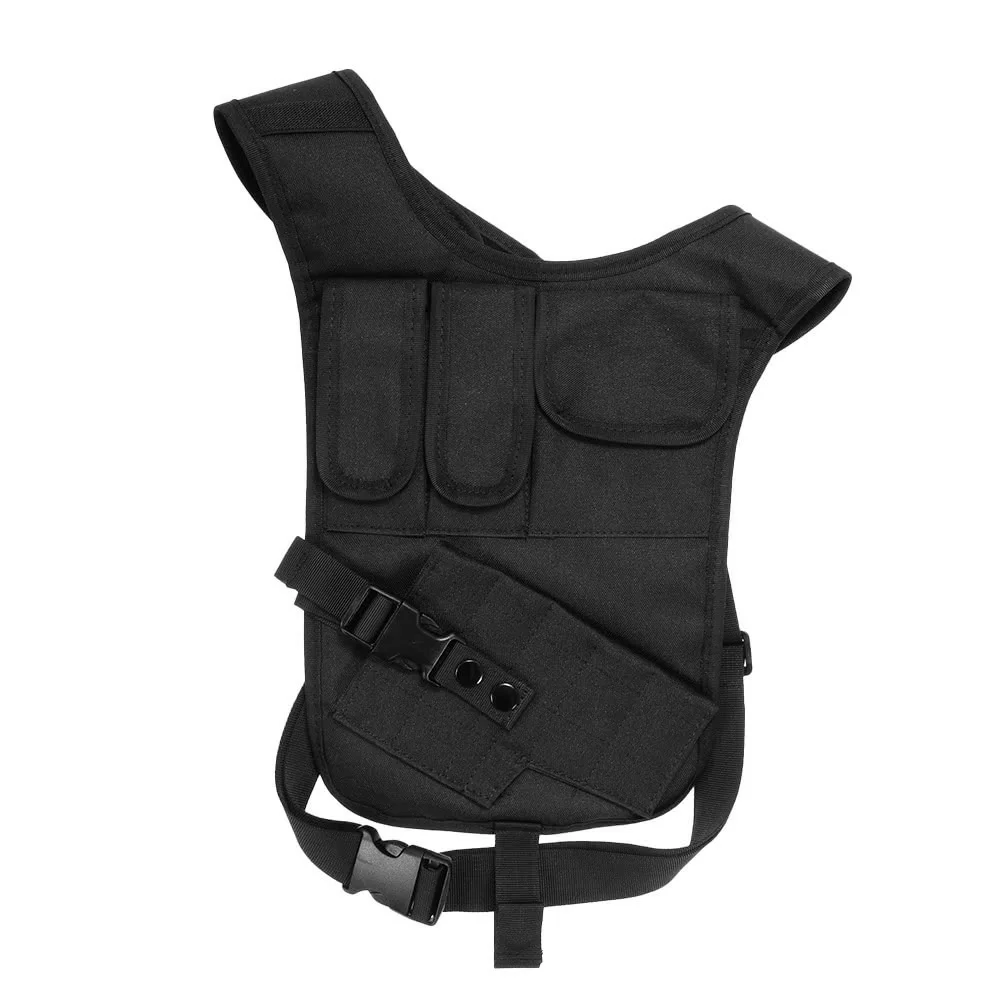Borsa A Tracolla Tattica Militare Da Esterno Fondina Per Pistola Nascosta Strumento Edc Borse Da Caccia Uomo Nero Airsoft Pistola Mag Custodia Porta T