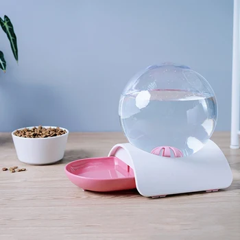 

Fountain Automatic Pet Dog Feeder Fountain Bubble Automatic Water Fountain 2.8L Drinking Bowl Automatic Feeding