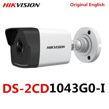 

Hik Surveillance Camera DS-2CD1043G0-I 4MP IR Netwerk Bullet IP Camera POE H.265 + Vervangen DS-2CD1041-I Outdoor Camera