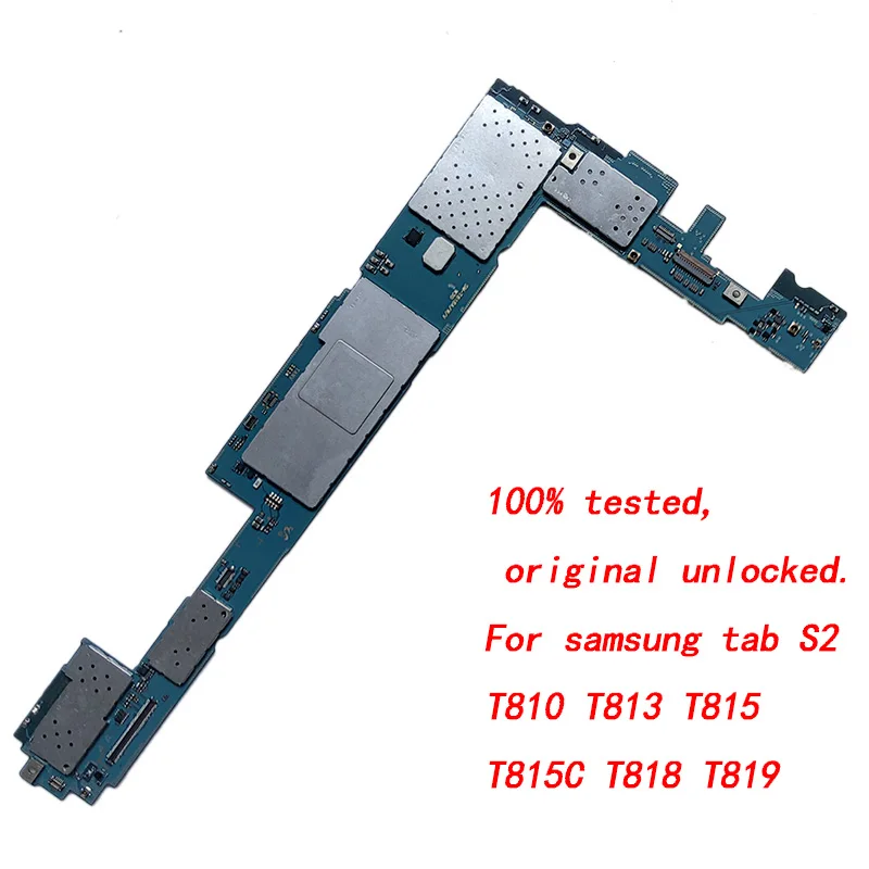Unlocked Samsung Galaxy Tab S2 Mainboard SM-T815 T810 T813 T818 T819 Motherboard Replacement WLAN / 4G Version Android System OS | Мобильные
