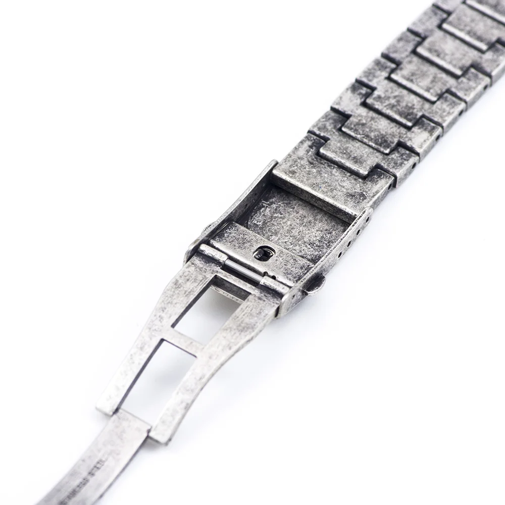 Ретро Серебряный набор DW5600 5610 ремешок для часов чехол/ободок аксессуары нержавеющая сталь