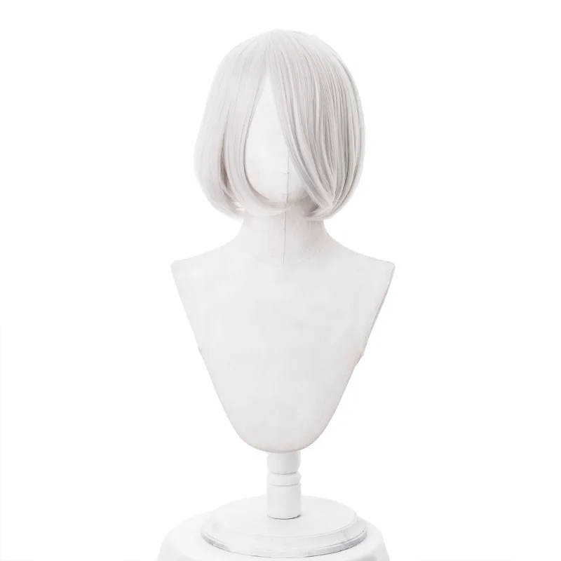 Фото Парик для косплея YoRHa No.2 Тип B 2BYoRH 2A 9S 2B, парик для косплея, парик для костюма NieR:Automata, парики для игр, костюмы, волосы, новинка 2020 №5