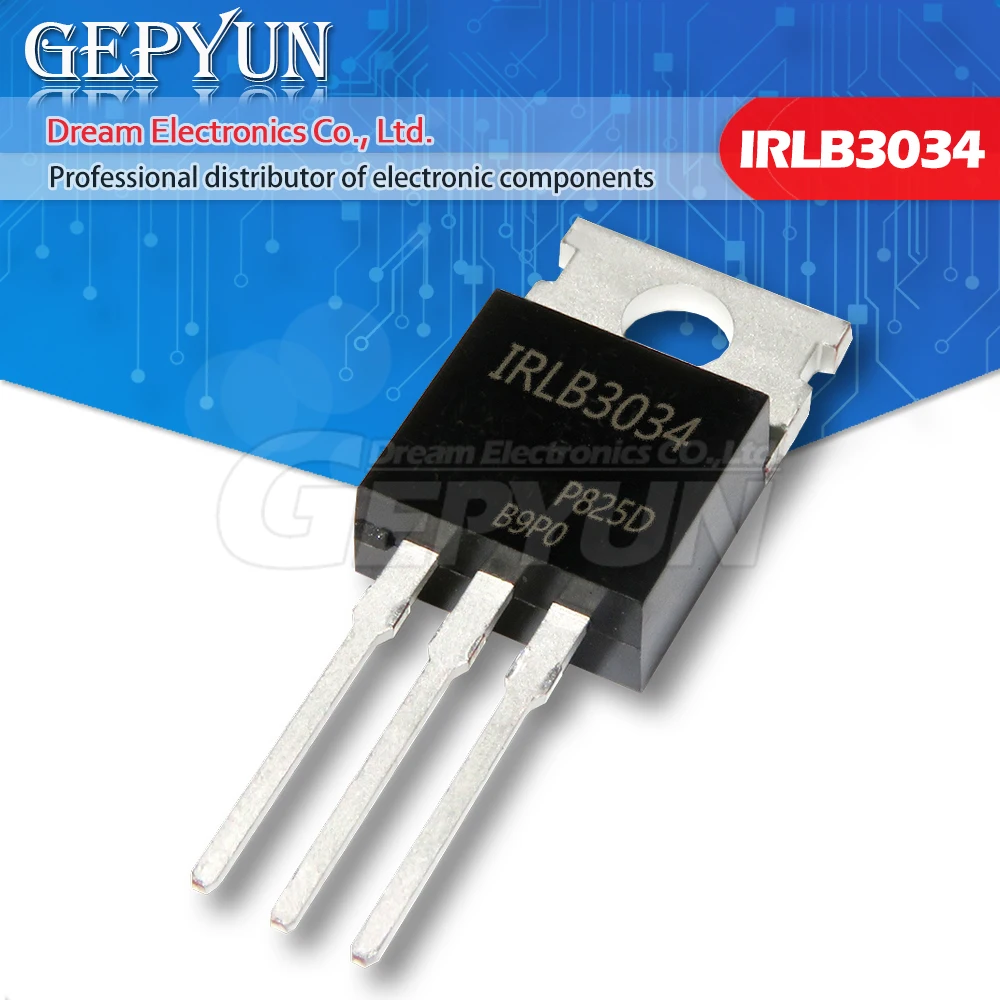 10PCS IRLB3034 TO-220 IRLB3034PBF TO220 new MOS FET transistor | Электронные компоненты и принадлежности