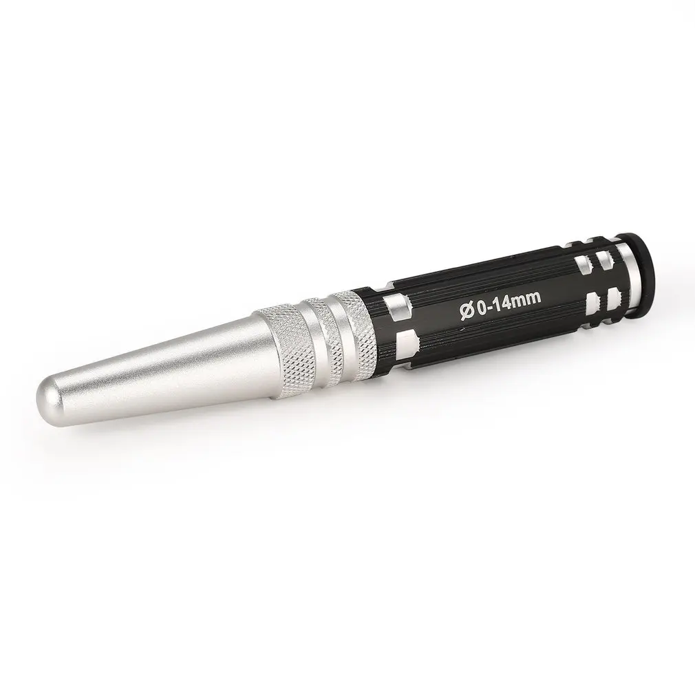 Hole Opener Expanding Puncher Shell Reamer Drill 0-14mm Metal Steel RC Hobby DIY Tools For Car Body Model |