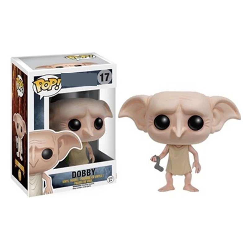 Funko pop официальный Поттер Снейп рубеус Луна Добби Рон Уизли фигурки фигурка поп Коллекционная модель игрушки рождественские подарки - Цвет: with box 17