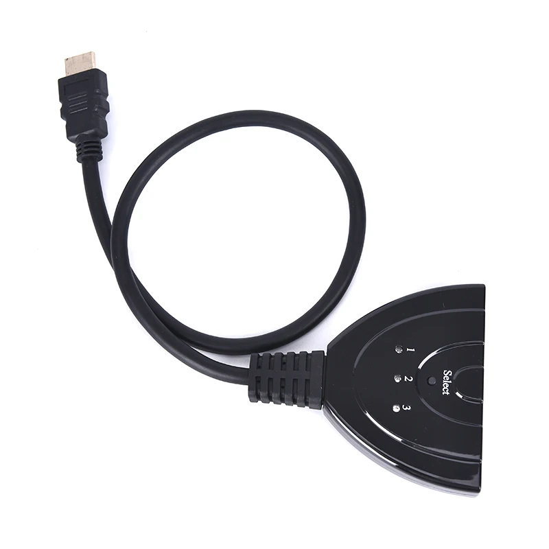 2K 4K 3in 1out HDMI переключатель концентратор сплиттер тв переходник Ultra HD для HD ТВ концентратор компьютера HDMI переключатель