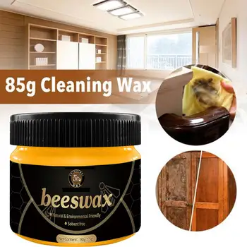 

1 Pcs Wood Seasoning Beewax Wood Care Wax Solid Wood Maintenance Cleaning Polished Waterproof Wear-Resistant Wax Furniture Care