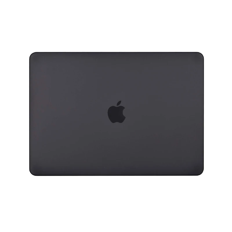 Кристальный \ матовый чехол для ноутбука Apple Macbook Air retina Pro 11 12 13 15 дюймов, Жесткий Чехол для Mac Book A1278 Pro 13,3 Air A1466 - Color: Matte Black