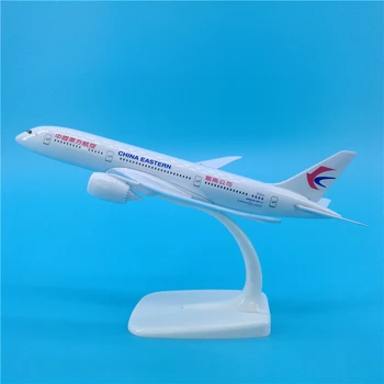 

20cm Eastern Airlines B787 Metal Plane Model Decoration Eastern Airlines Boeing 787 DIY Airplane Fly Model Souvenir Collection