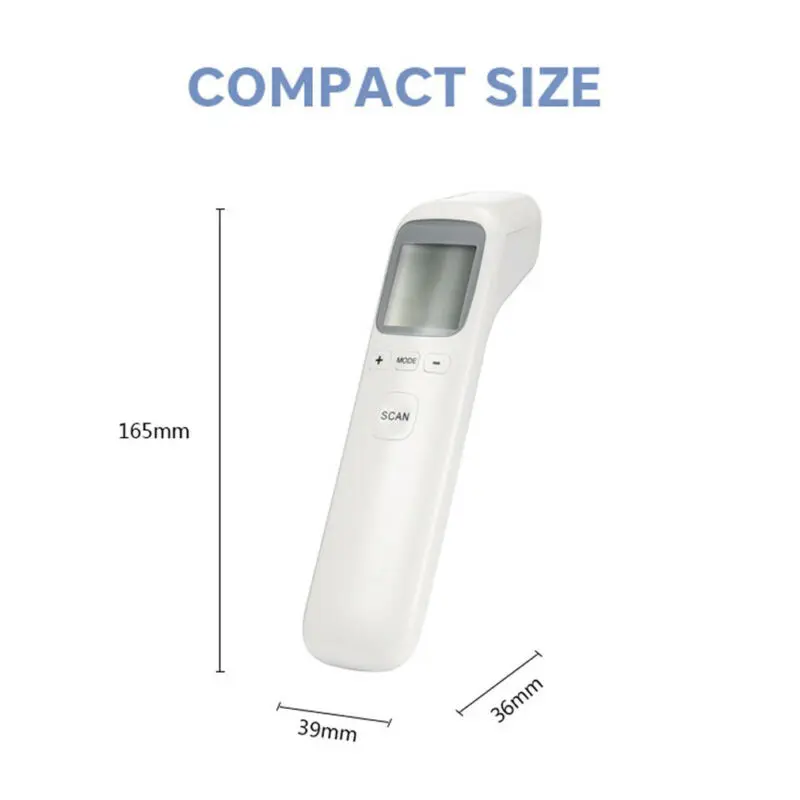 

3 in 1 Digital Infrared Thermometer Ear Forehead Body Temperature for Kids Baby