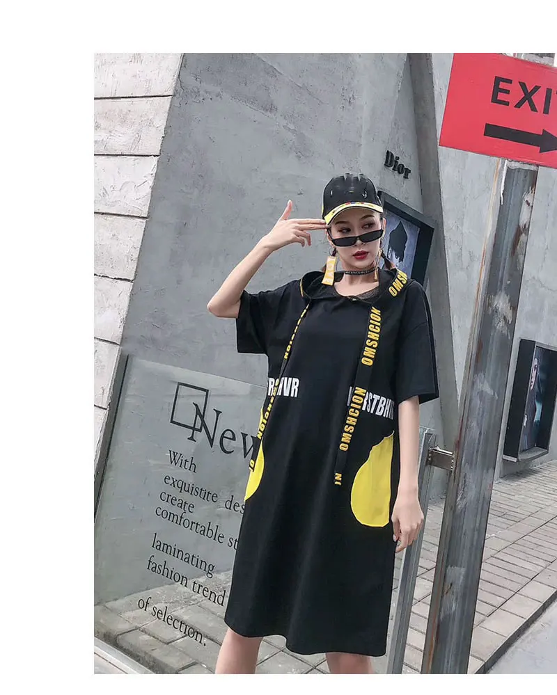 FREE SHIPPING Korean Street Pleated Dress JKP4379