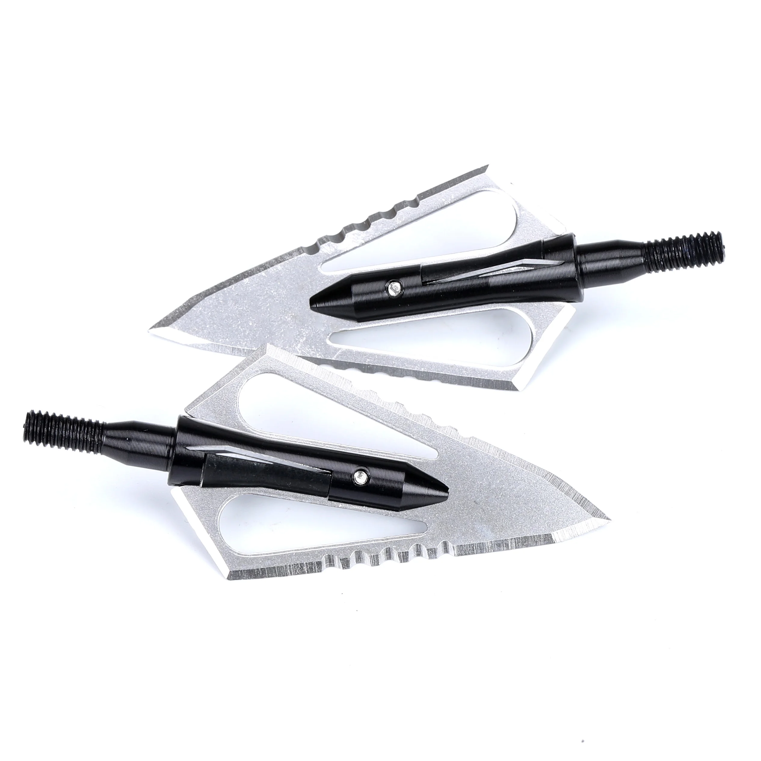 

3/6/12pcs 100grain Arrow Broad head with 4 Blade for recurve compound crossbow Archery Hunting Arrow Point Tips arrow accessory
