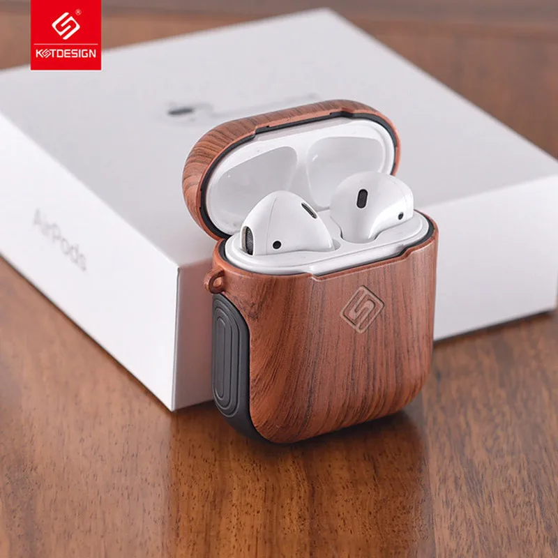 

Case For AirPods 1 Silicon Leather Earphones Cover Accessories Protective Headphone Cover For Apple AirPod Case Cover