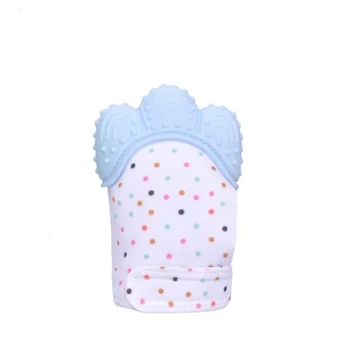 

Baby Silicone Teething Glove Candy Wrapper Sound Teethers Vip for