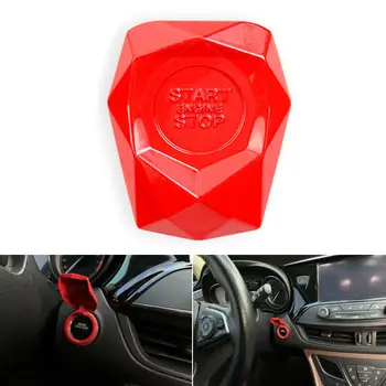 

Universal One-button Start Protection Cover Car Styling Start Stop Engine Push Button Decorative Cover Car Interior Accessories