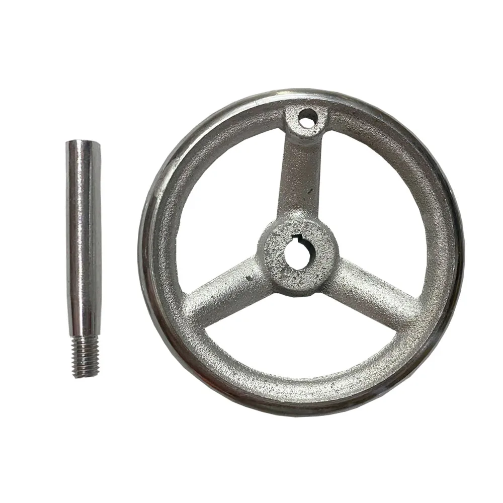 Cnc Handwheel Metal handwheel milling machine CNC lathe 3D printer spoke handwheel wavy wheel bakelite three-wheel cast iron chrome