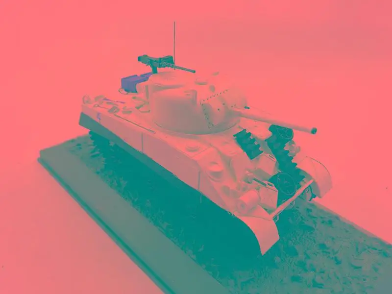 IXO M4 Шерман 701-й танковый батальон Германия-January 1945 1/43 литой под давлением модель танка