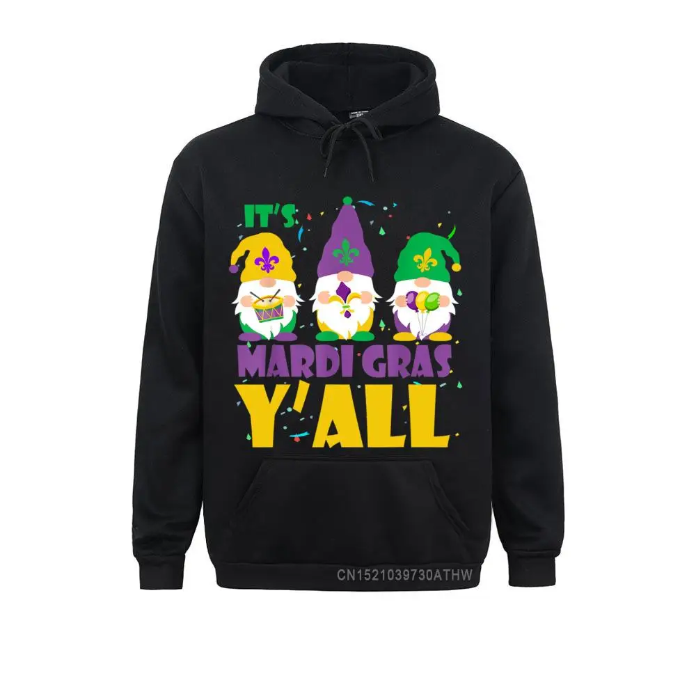 Three Gnomes Mardi Gras 2021 Long Sleeve T-Shirt__3909 Prevailing Printed Sweatshirts  Long Sleeve Hoodies for Men Sportswears April FOOL DAY Three Gnomes Mardi Gras 2021 Long Sleeve T-Shirt__3909black