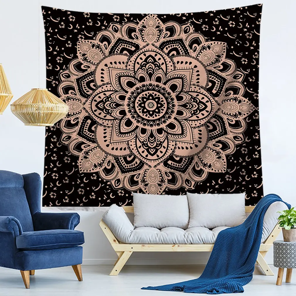 

Mandala Pattern Fashion Tapestry Hanging Wall Tapestry Home Decor Picnic Blanket Beach Towel Bed Curtains