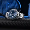 PAGANI DESIGN Men's Automatic Mechanical Watch NH35 Sapphire Glass Ceramic Bezel Tuna Diver Men Watch 30Bar Waterproof Luminous 5