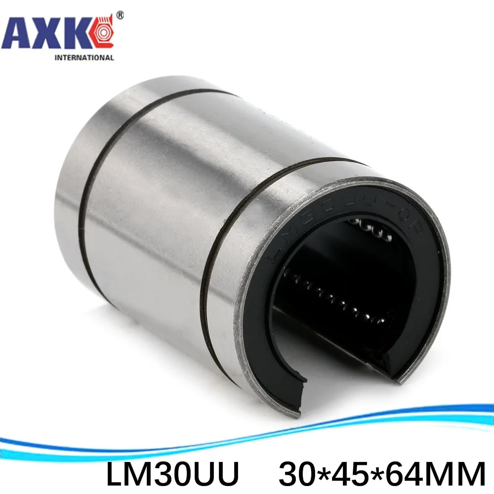30 мм Калибр Стандартные линейные подшипники LM30/LM30UU/LB30UU 30*45*64 мм Линейный шарикоподшипник втулка втулки
