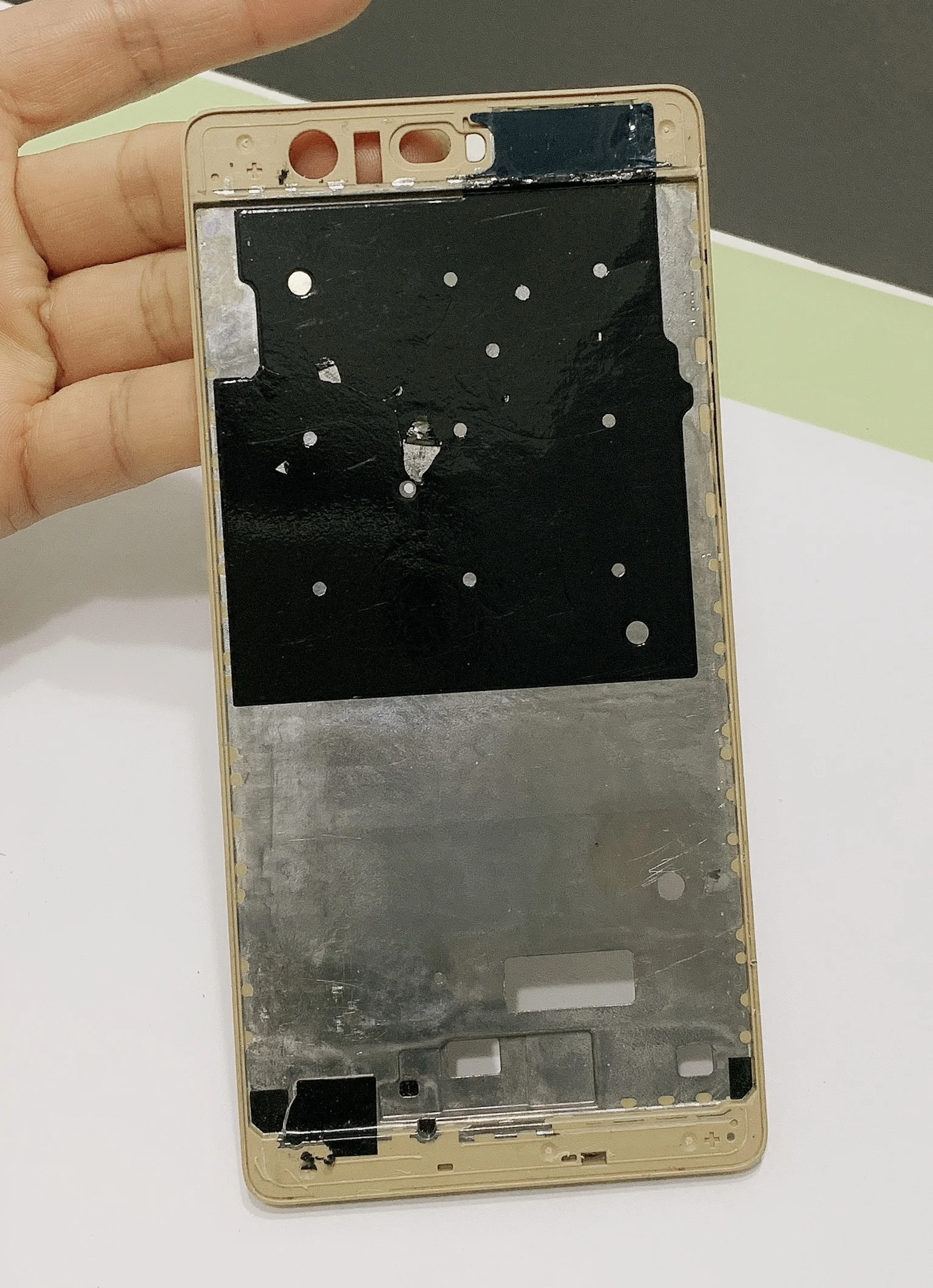 Оригинальный чехол для Huawei P9 Plus передний корпус ЖК рамка панель аксессуары