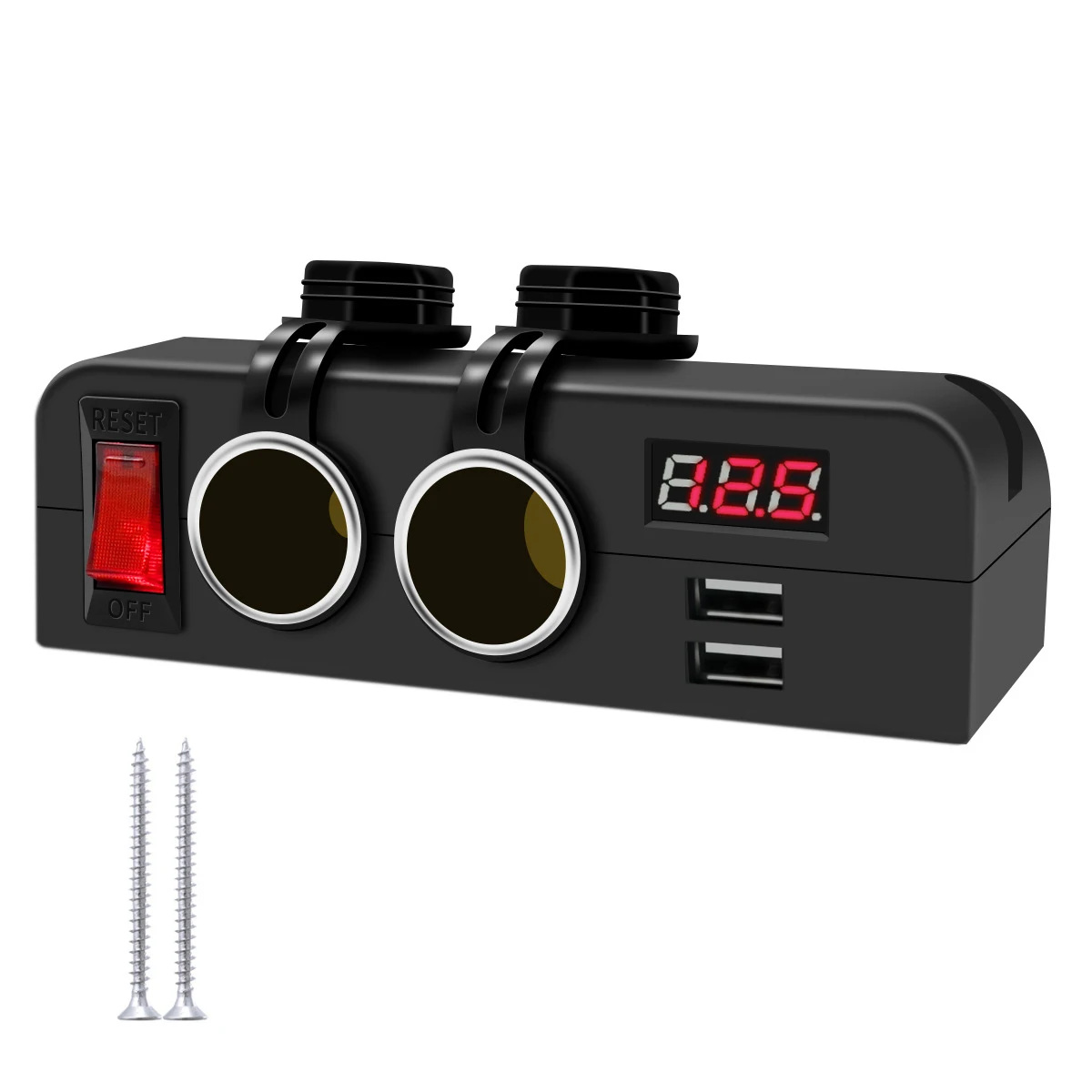 Автомобильное зарядное устройство с двумя USB-портами 12 В/24 В | Автомобили и