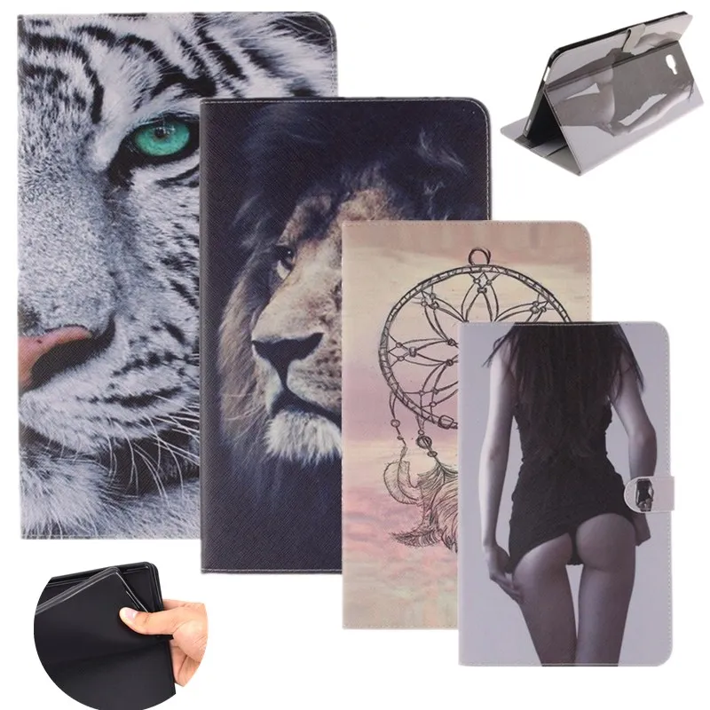 Чехол-книжка из искусственной кожи для планшета, чехол для samsung Galaxy Tab A 10,1 '', чехол SM-T580 SM-T585, чехол-подставка для планшета с совой