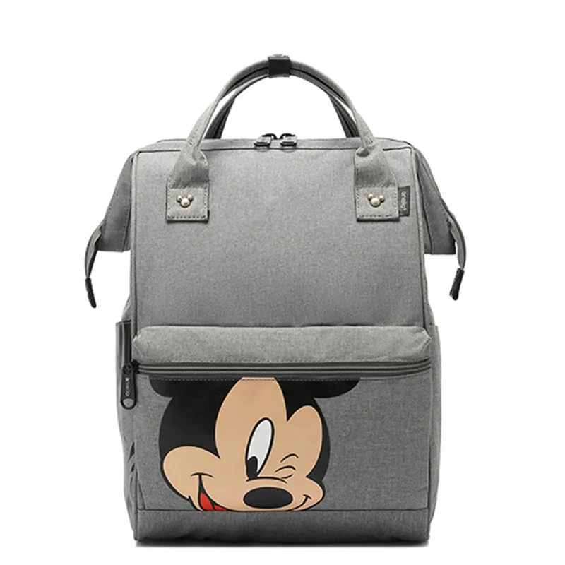 Сумка для подгузников disney, сумка для мам, большая емкость, рюкзак для беременных женщин, Микки Маус, водонепроницаемая сумка для коляски, рюкзак для мам, Детская сумка - Цвет: 3
