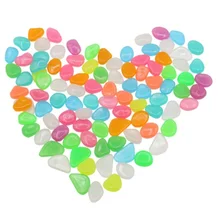 

Boutique 25/50pcs Glow in the Dark Garden Pebbles Glow Stones Rocks for Walkways Garden Path Patio Lawn Garden Yard Decor