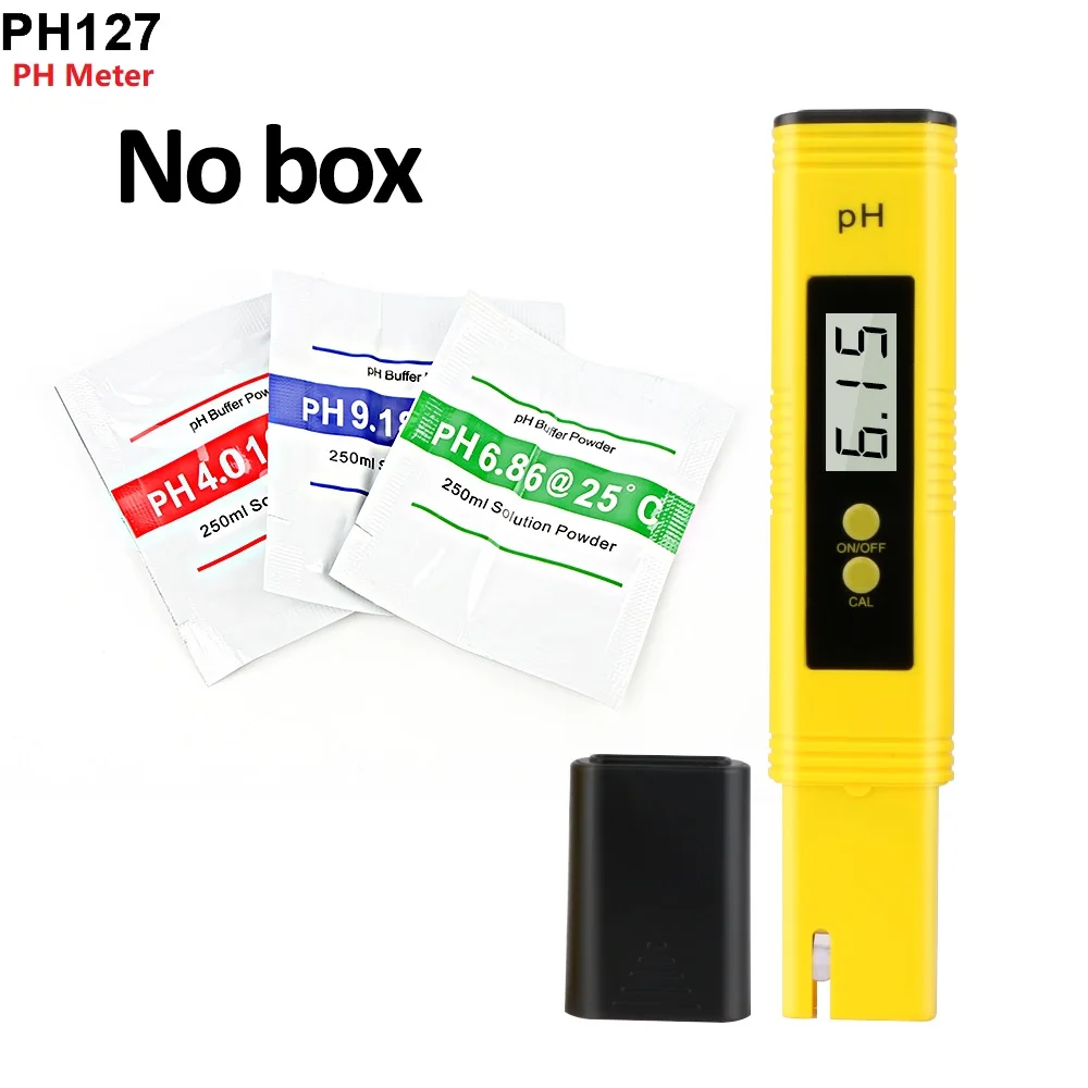 PH Meter 0.1 PH High Precision Water Quality Tester Swimming Pool Aquarium Water Monitor Water Quality Meter PH/ATC/TDS/EC/TEMP starrett caliper Measurement & Analysis Tools