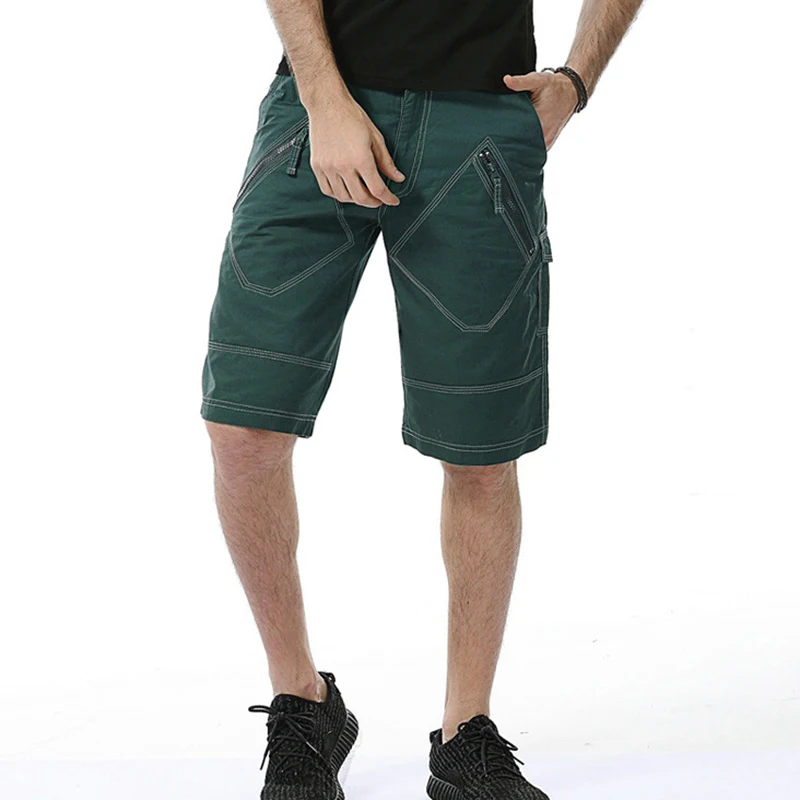 New Summer Men's Casual Five-point Pants Fashion Outerwear Men Pure Cotton Solid Color Overalls Shorts Plus Size 29-40 best casual shorts