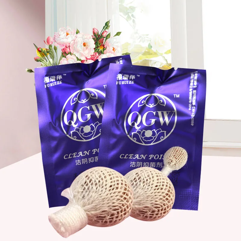 Tampons bacterial cleansing point of  Herbaceous plant Yoni Detox pearls women hygiene Vaginal detoxification care pill line