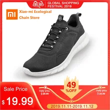 Xiaomi FREETIE спортивная обувь легкая проветриваемая эластичная трикотажная обувь дышащие освежающие Городские кроссовки для бега для мужчин